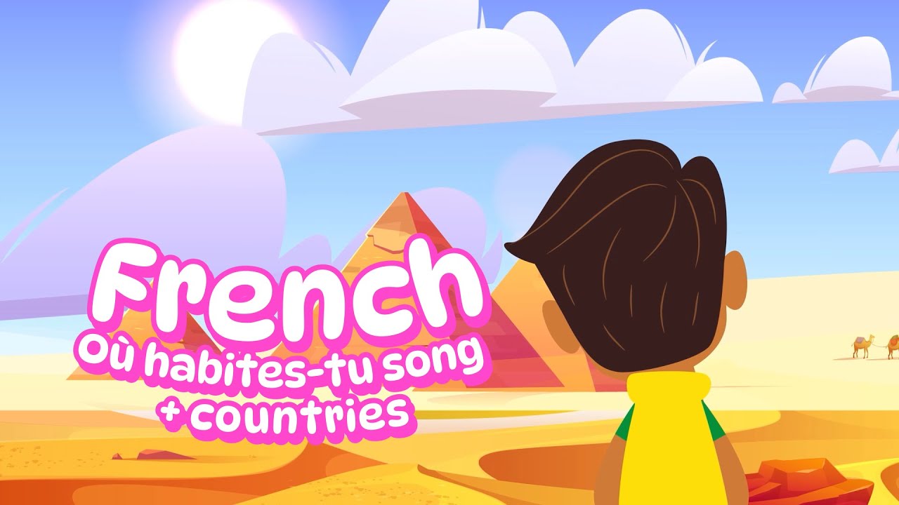 Où habites-tu? 🌍 Where Do You Live in French Song | Primary & Elementary | Lingobox Free Trial