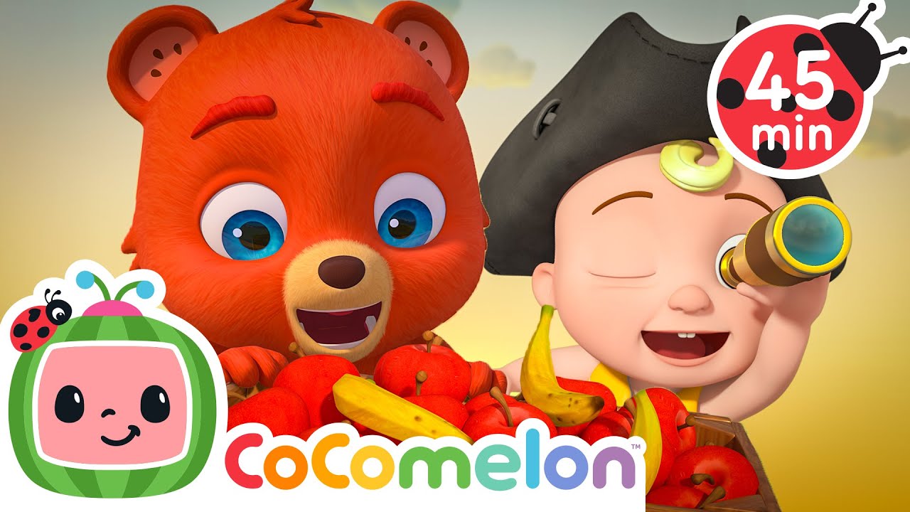 Apples?! 🍎 AND Bananas?! 🍌 | CoComelon Animal Time | Animals for Kids