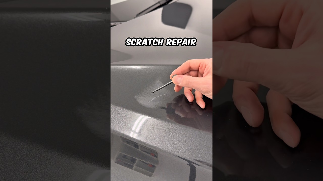 Diy fix for a deep scratch