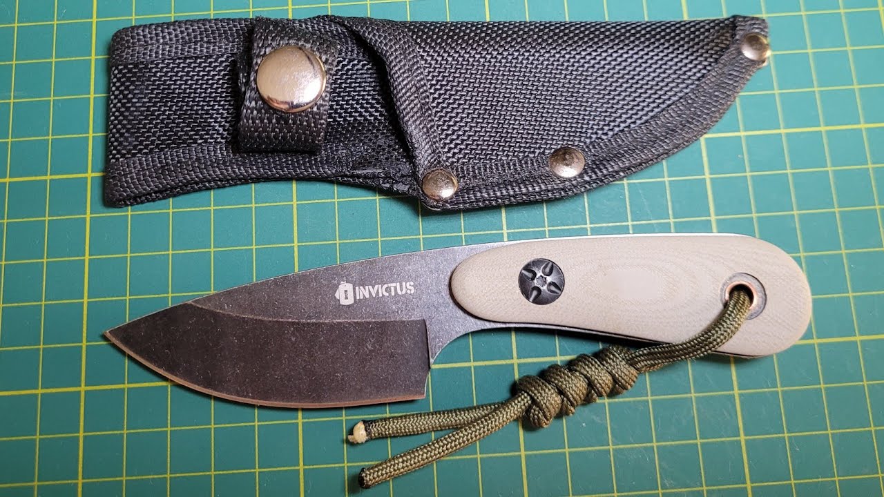 Faca Stone Invictus melhorada #edc #faca edc #acampamento #invictos #bushcraft 