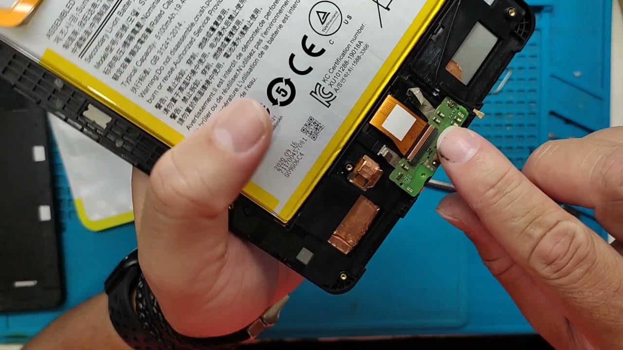 Como trocar conector de carga Tablet Samsung Tab-A mod.T295 , T290