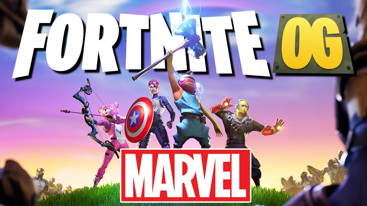🔴 LIVE - FORTNITE OG MARVEL ENDGAME LTM!
