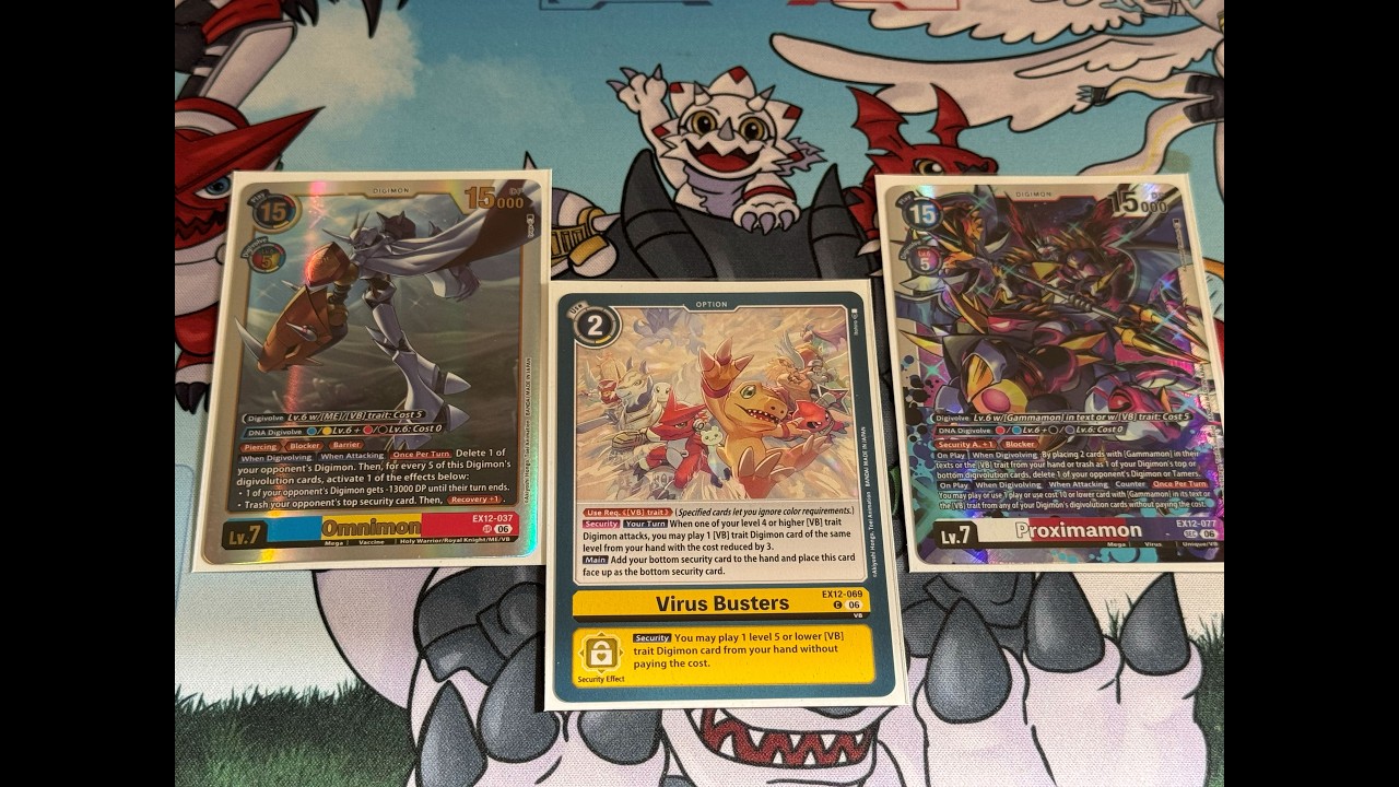 Digimon TCG VB Virus Busters deck profile