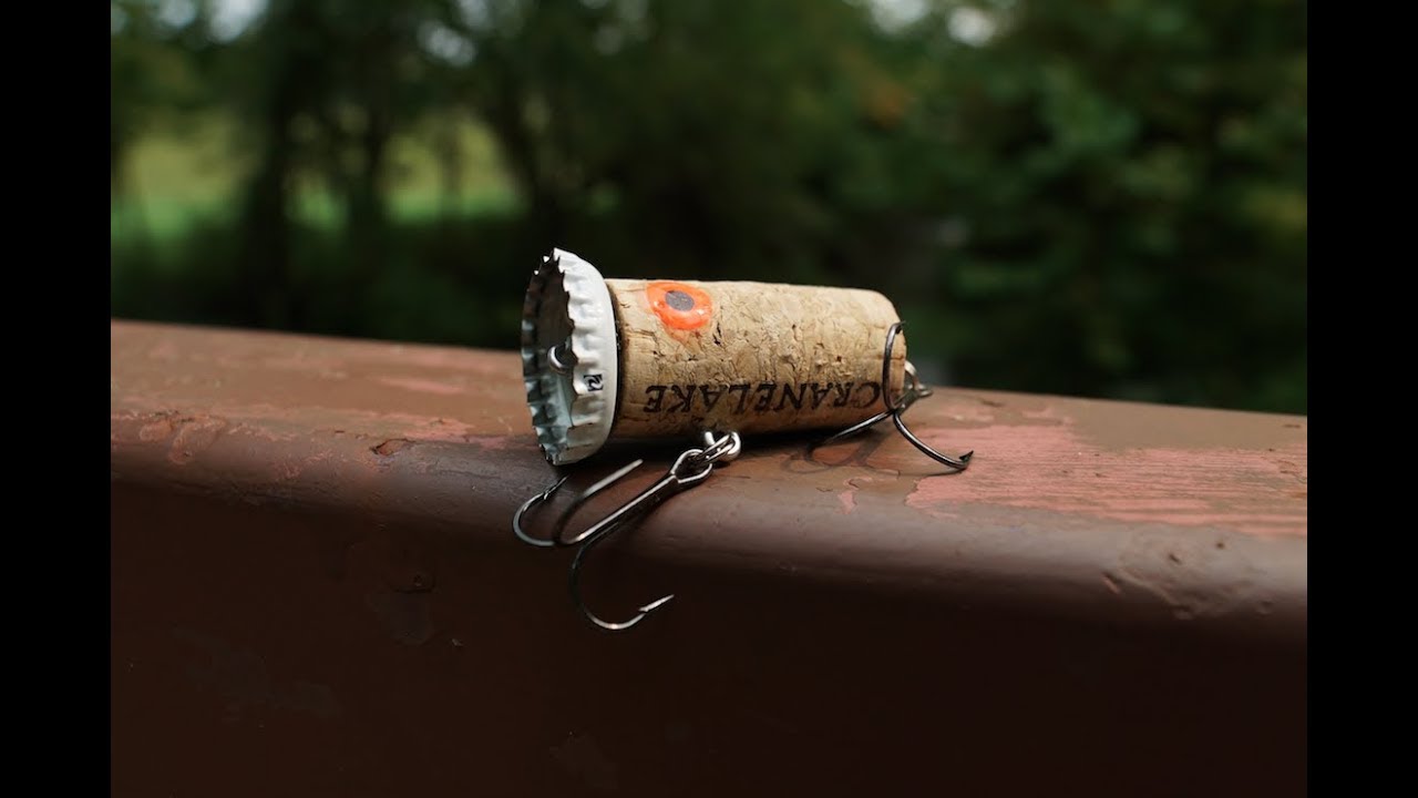 Homemade Bottle Cap Fishing Lure Challenge!
