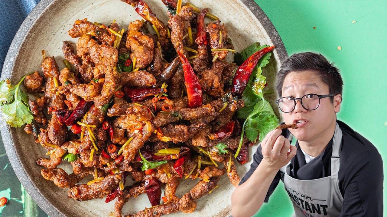 Air Fried Crispy Chilli Beef | Wok Wednesdays with @Instant Brands UK