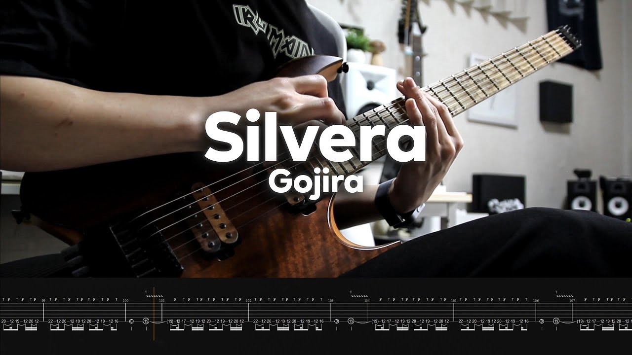 【Gojira】Silvera (Instrumental cover) 2024【Guitar Cover】＋Screen Tabs