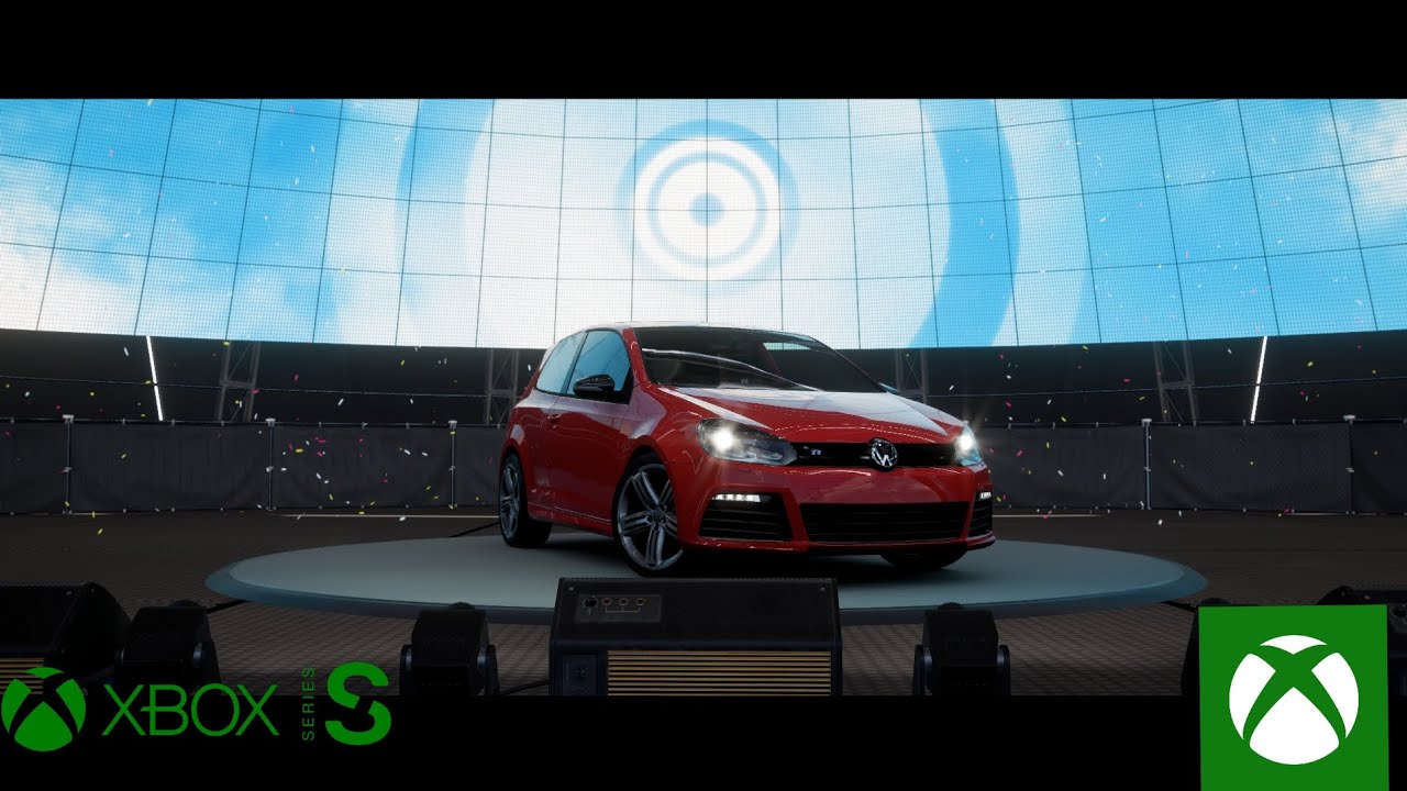 Forza Horizon 5 Emerald Circuit Golf R 2010 Gameplay Xbox Series S