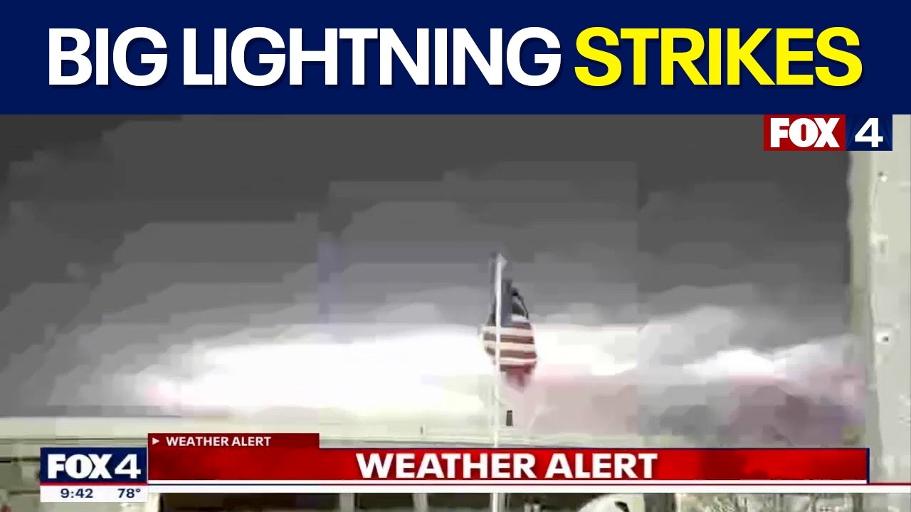 Heavy rain and winds hit Fort Worth