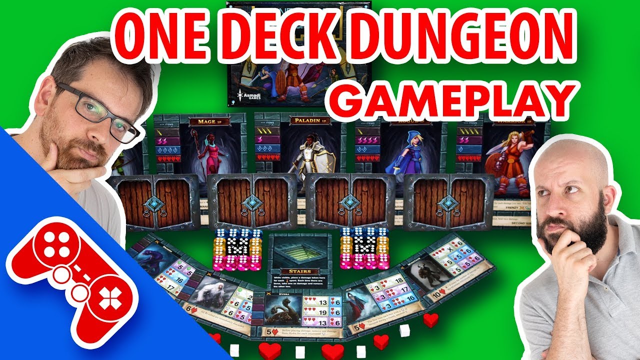 One Deck Dungeon - Gameplay ITA #03-Parte 1