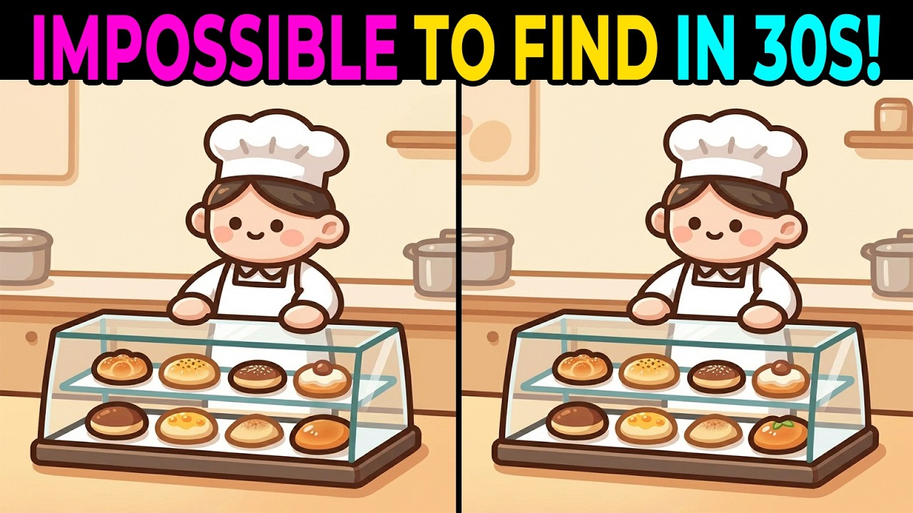 ✨Spot the Difference✨SHOCKINGLY DIFFICULT!⚡ | BRAIN AGE TEST Vol.50