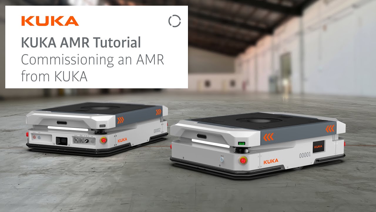 Учебное пособие по KUKA AMR — Ввод в эксплуатацию AMR