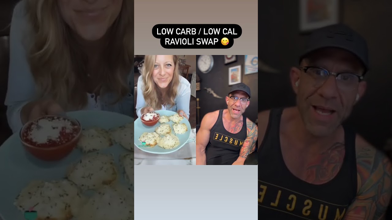 Full Recipe 👇 Wave goodbye to carb regrets with this game-changing low-carb ravioli swap! 🍝✨ Livi