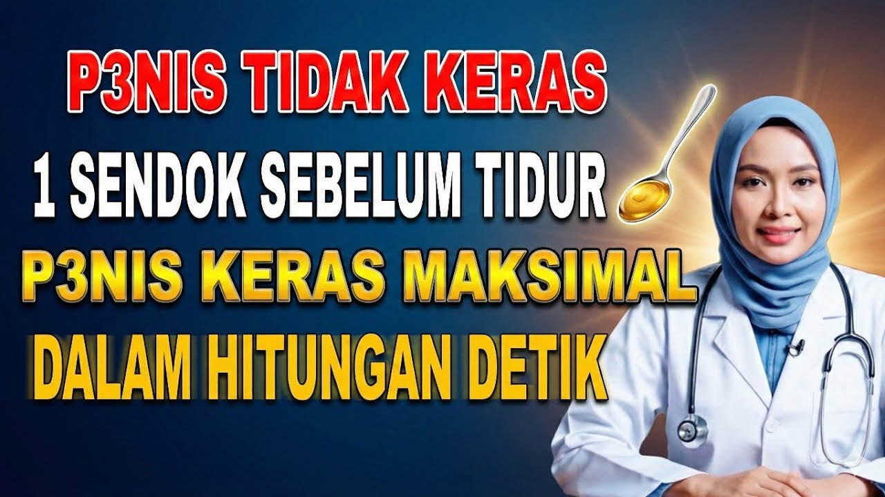 CUKUP SATU SENDOK STAMINA DAN KEBUGARAN DAN VITALITAS KEMBALI MENINGKAT, P3N1S MENJADI KERAS