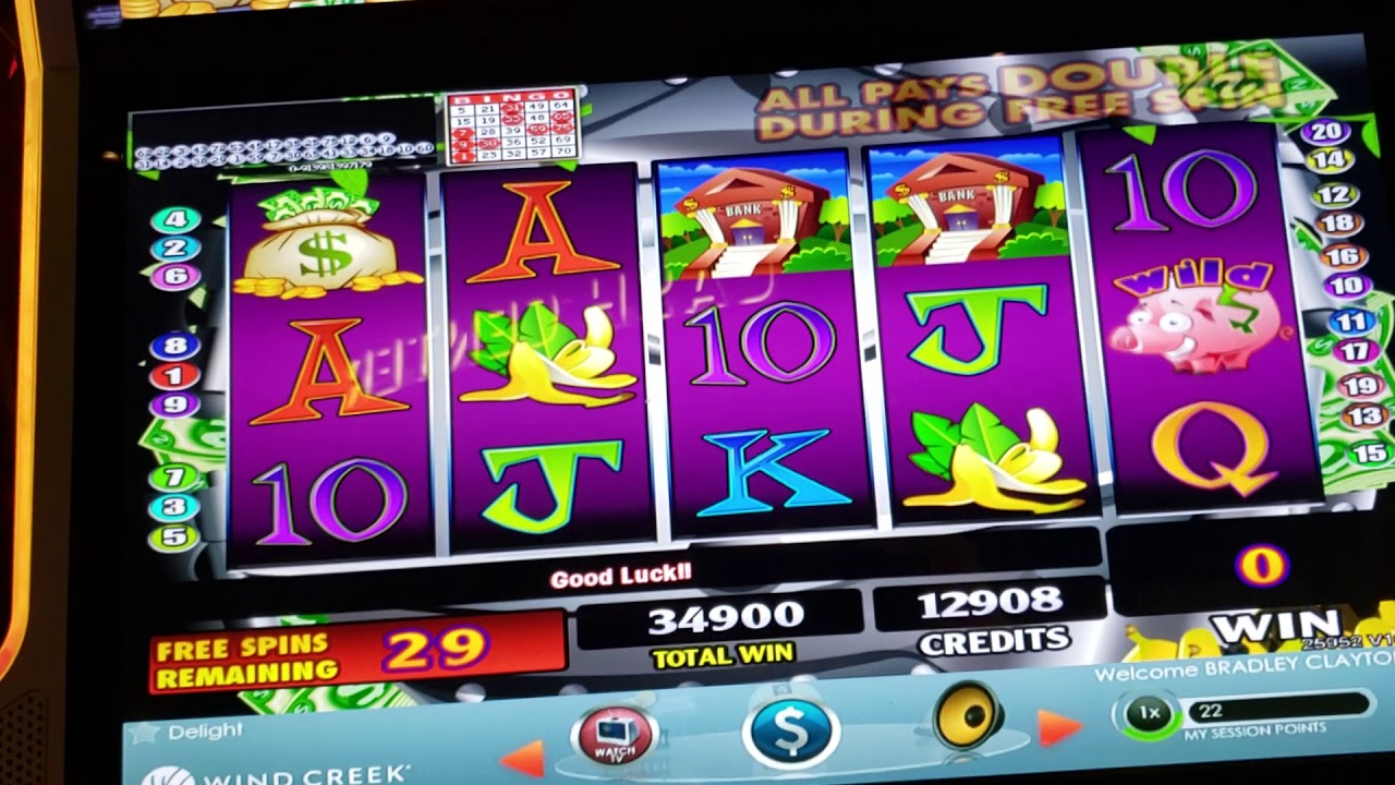 Monkey In the Bank 60 (*70*) Spins - Slot $2 Max BET BIG WIN Windcreek Casino Wetumpka