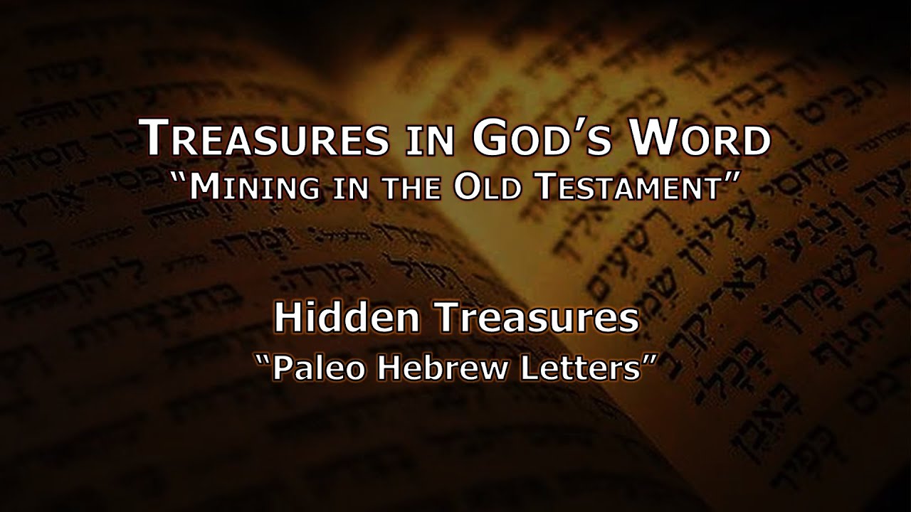 Bible Foundations Paleo Hebrew Letters with Pastor Carlos Cloyd