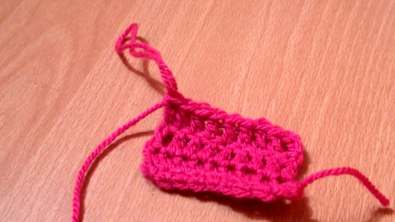 MALAYALAM CROCHET - SINGLE CROCHET INCREASE