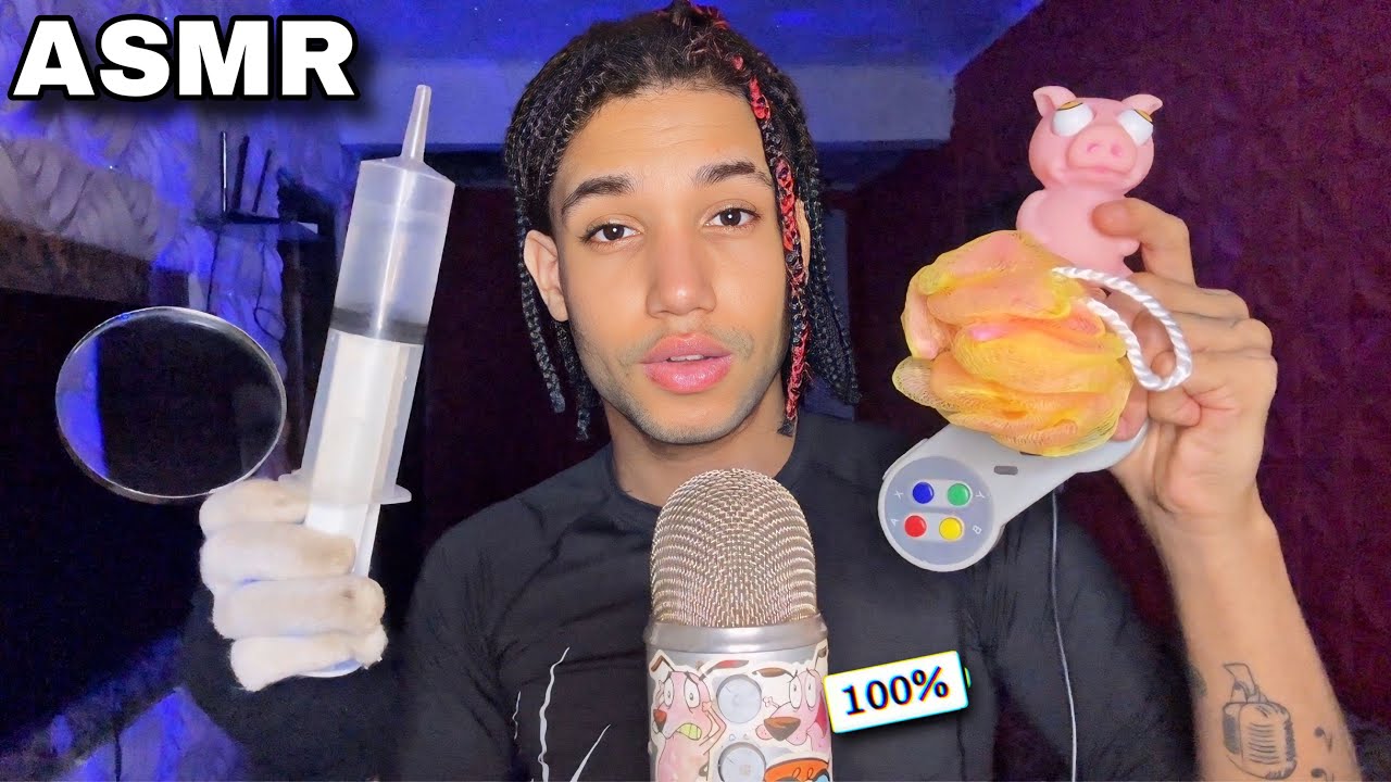 ASMR MIL ARREPIOS EM 40 MINUTOS PARA DORMIR 😴