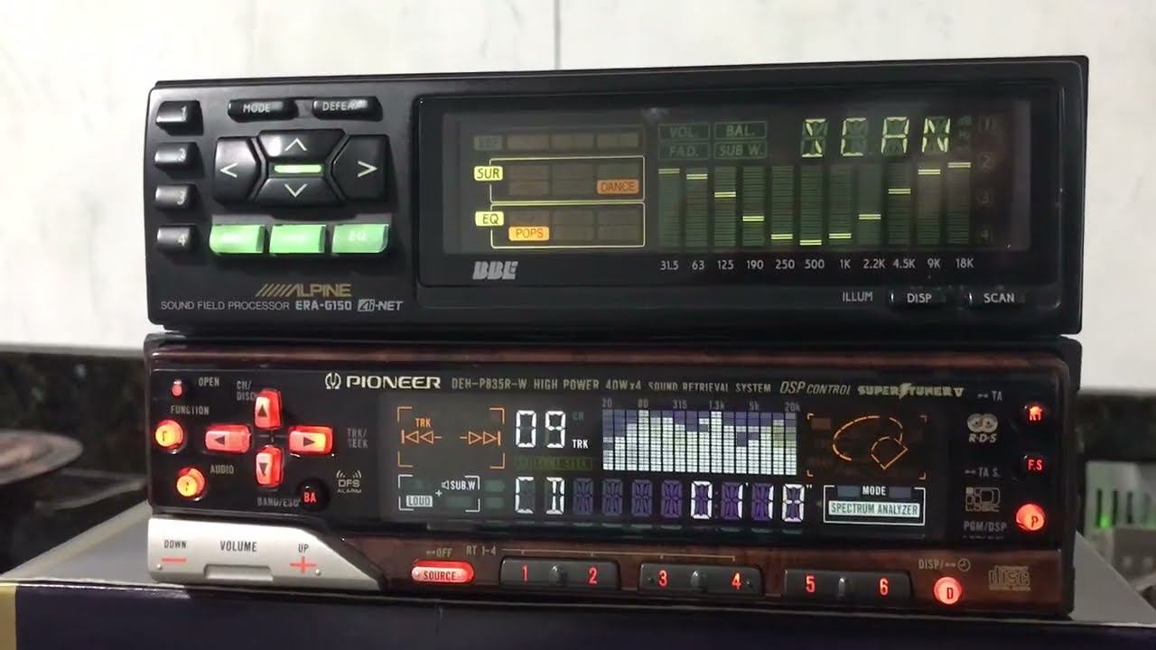 Alpine ERA G150 + Pioneer DEH-P835R-W demo test @90sparts