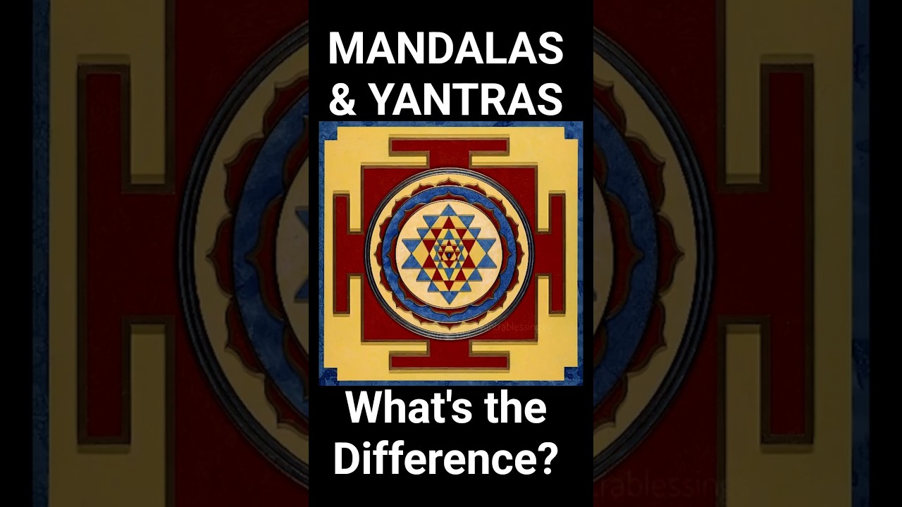 Mandala Art vs Yantras - What’s the Real Difference?