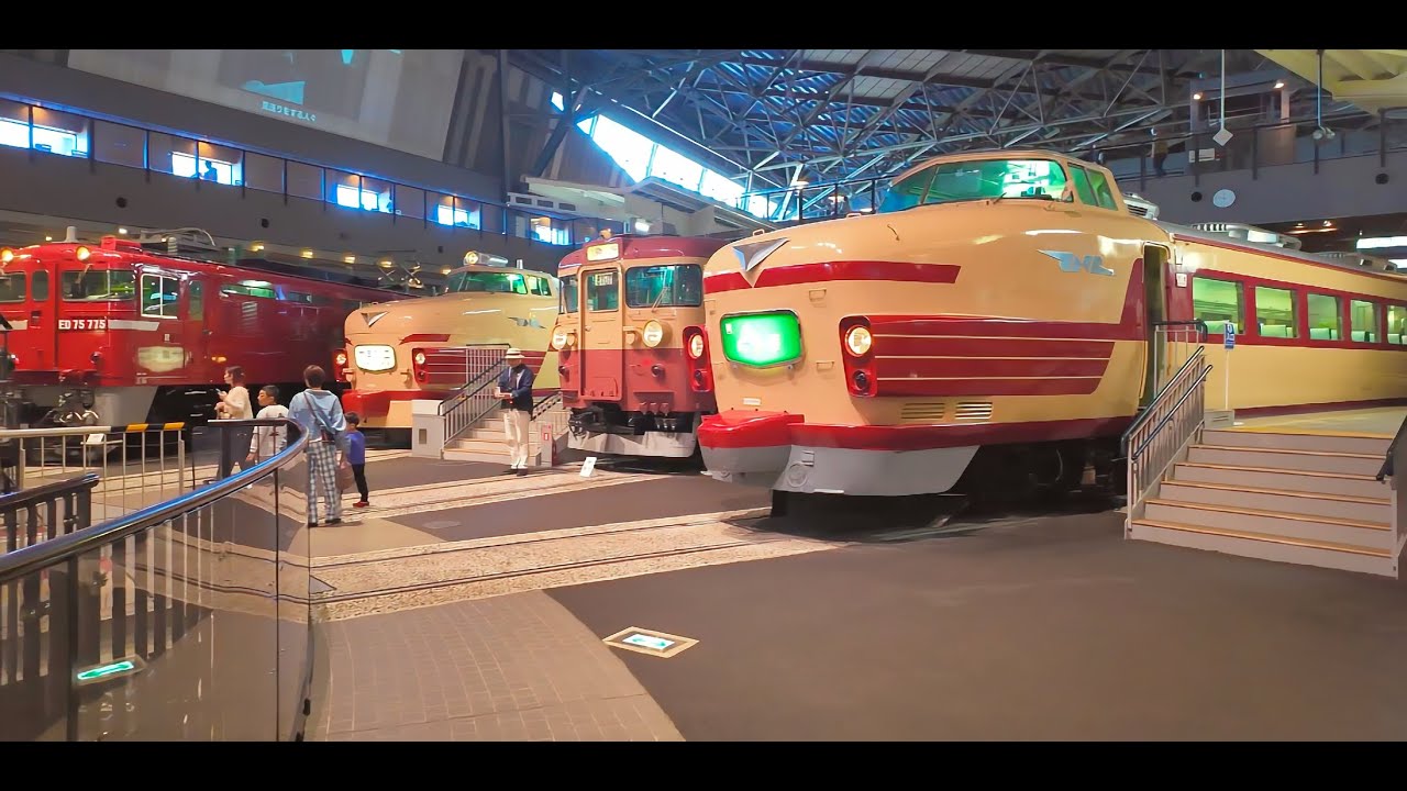 鉄道博物 大宮 車両ステーション ロング版