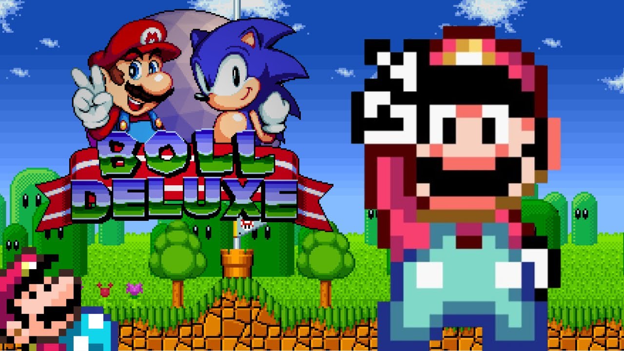 Boll Deluxe Mario Challenge With Mario and Mario...?