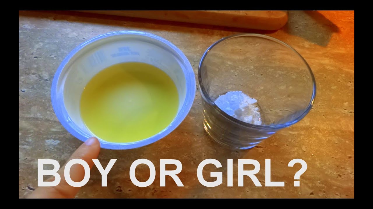 The Baking Soda Gender Test!