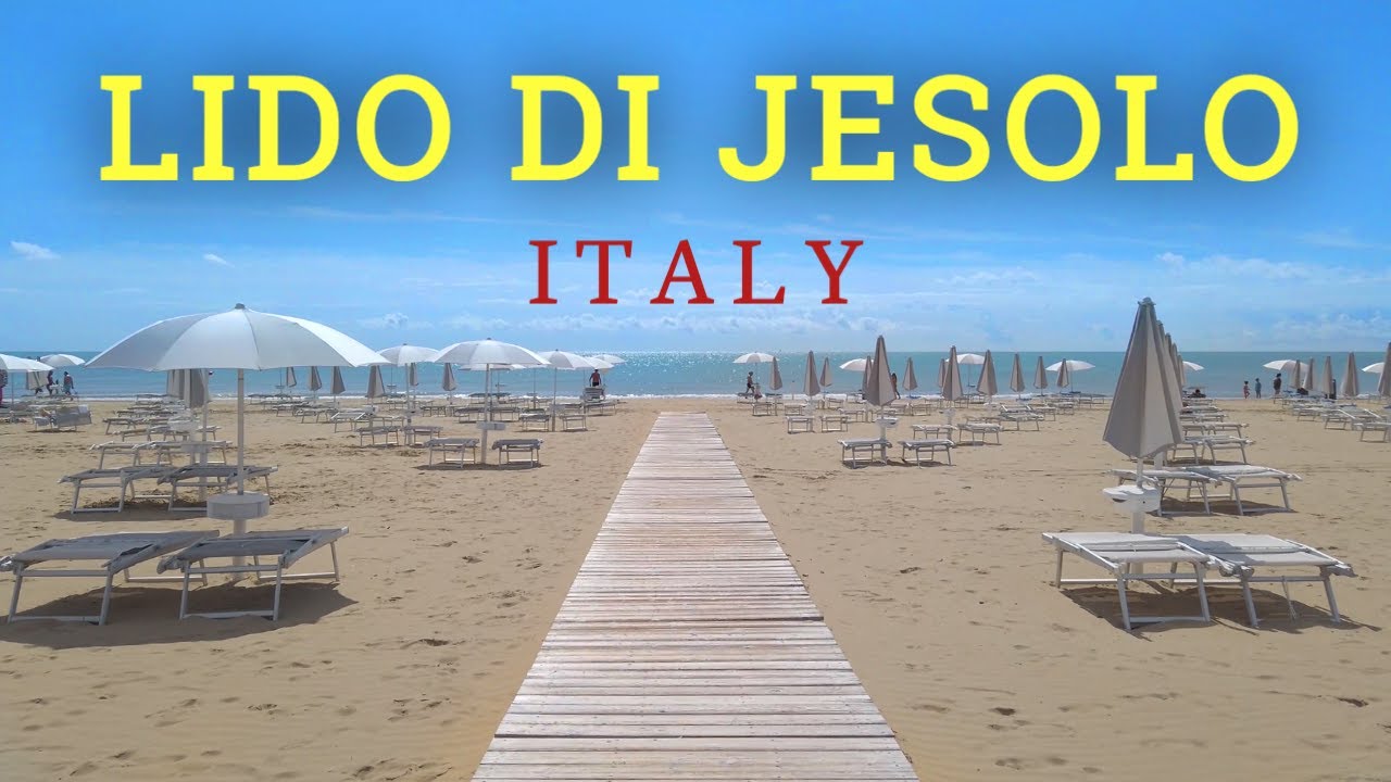 Lido di Jesolo, Italien - in Summer || Urlaub in Lido di Jesolo Italien 4K UHD
