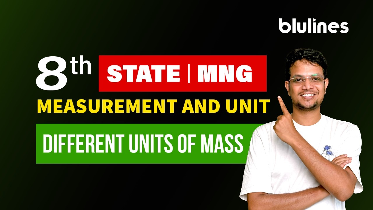 Different Units of Mass and Time | SI Units & Conversions | phisics 8 class #class8 #physics