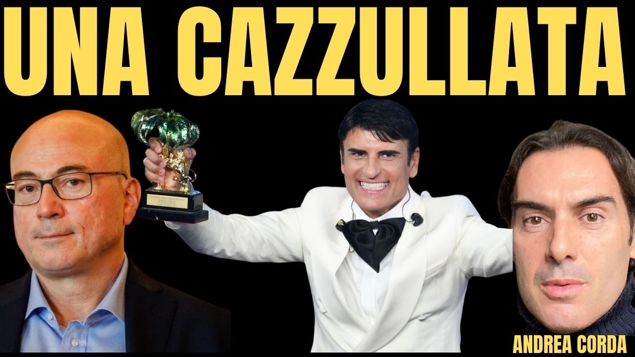 SANREMO - IL GIORNALISTA ALDO CAZZULLO STRONCA LA CANZONE DI SAL DA VINCI : HA TORTO O RAGIONE?