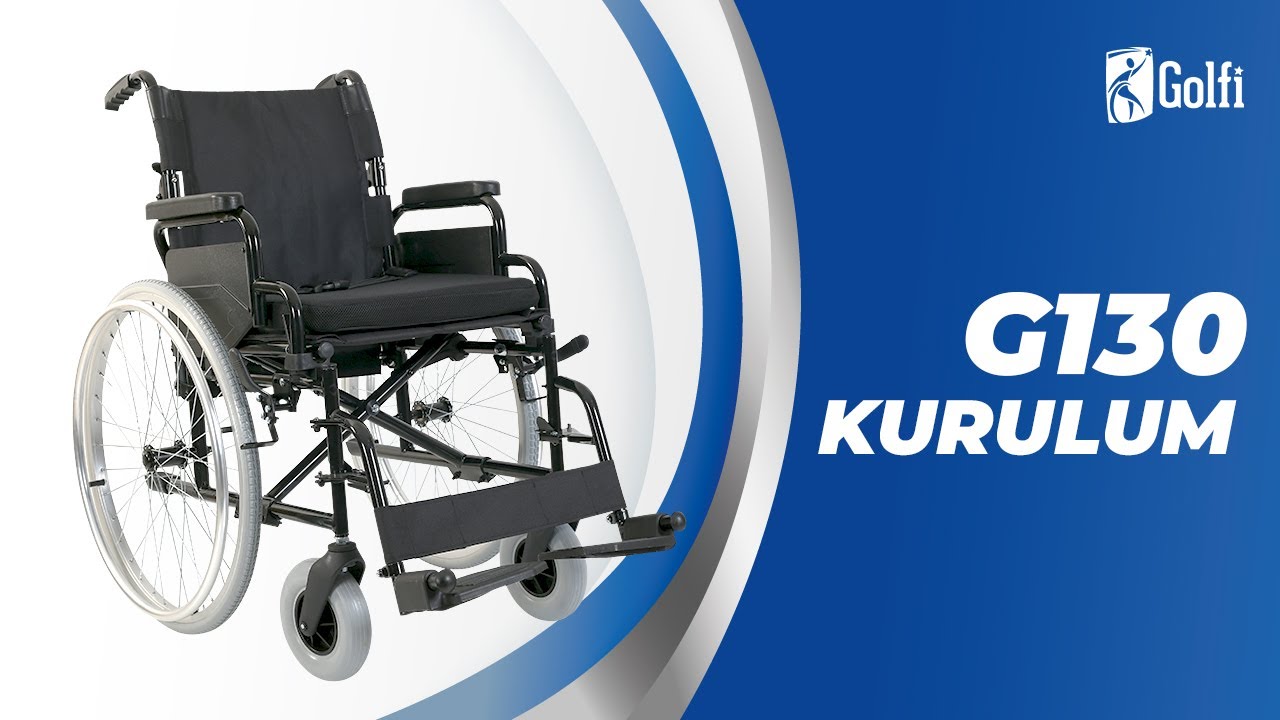Golfi G130 Standart Manuel Tekerlekli Sandalye Kurulum
