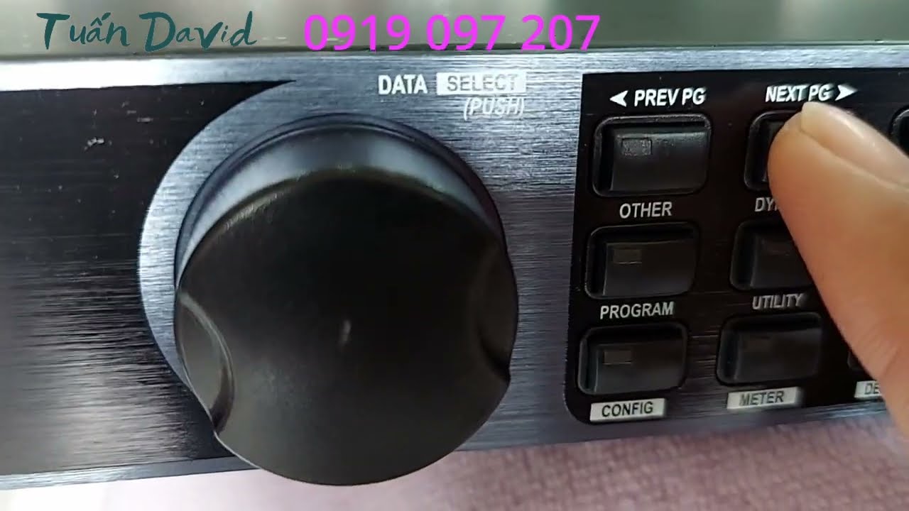 Setup Micro Không Qua SUB, Chuyển STEREO sang MONO DBX Driverack PA260 cốt số