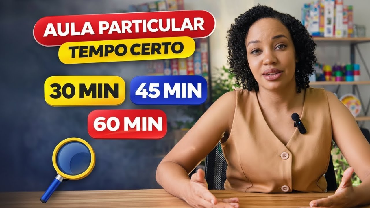 Reforço escolar - 30 min - 45 min - 60 min: como definir a duração da aula