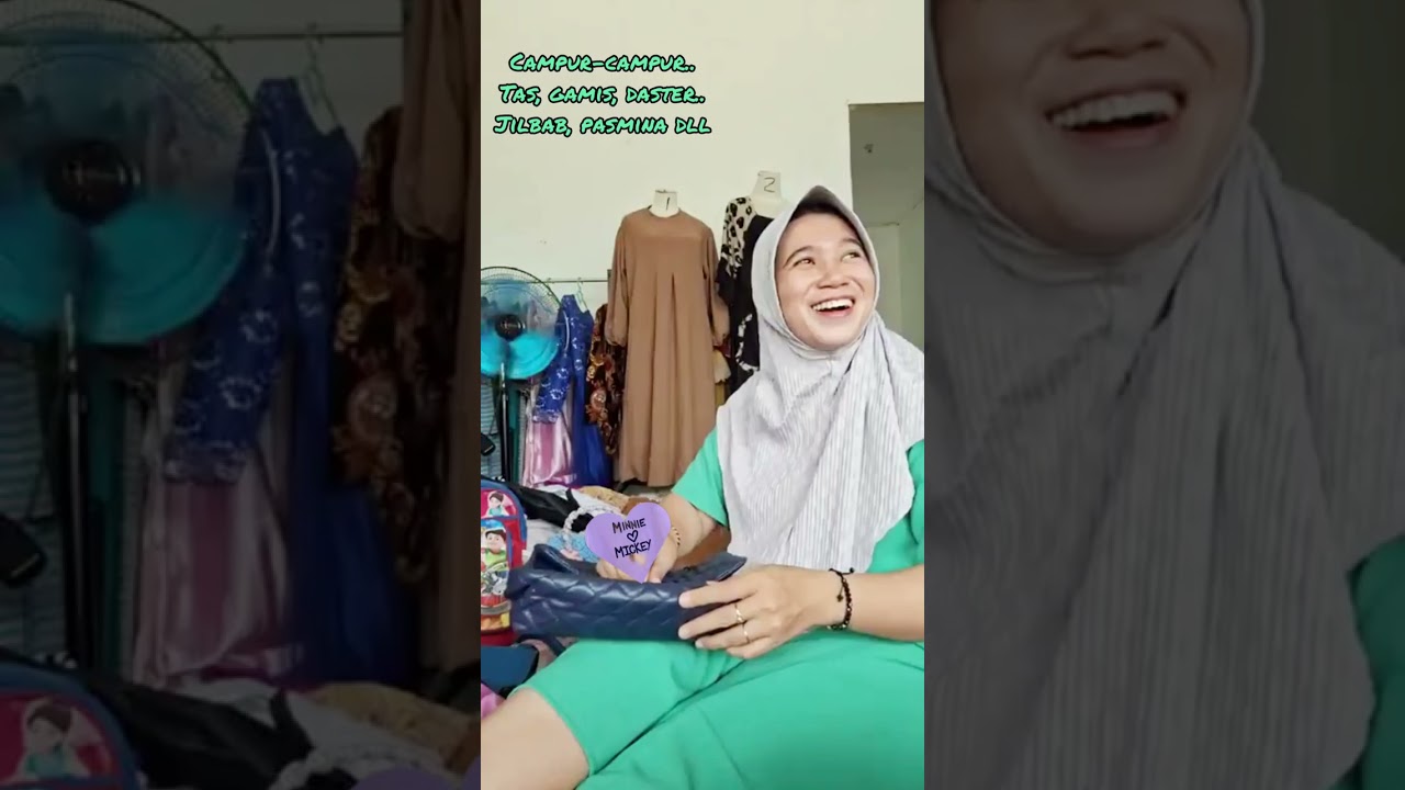 Campur-campur, tas, gamis, daster jilbab dll