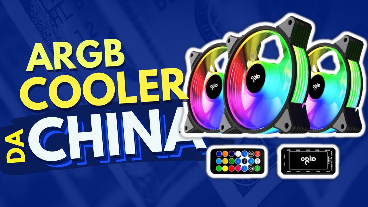 KIT COOLER RGB CUSTO BENEFÍCIO - AR12 AIGO [UNBOX/REVIEW]