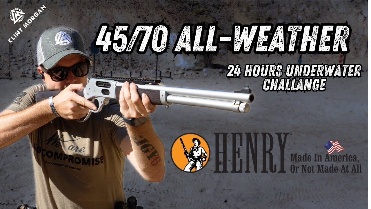 Тестирование всепогодной винтовки Henry: 24-часовое подводное испытание
