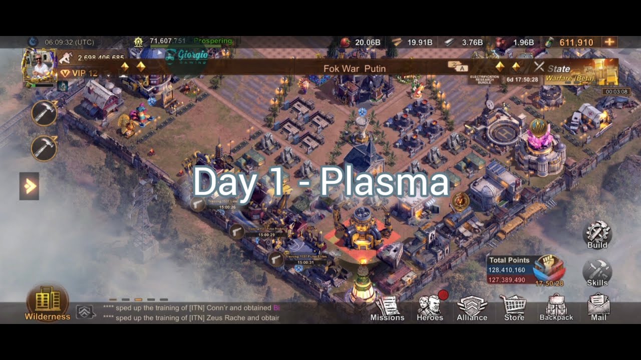 State of Survival - Full SvS Prep Week + Maxing out Gen9 Heroes