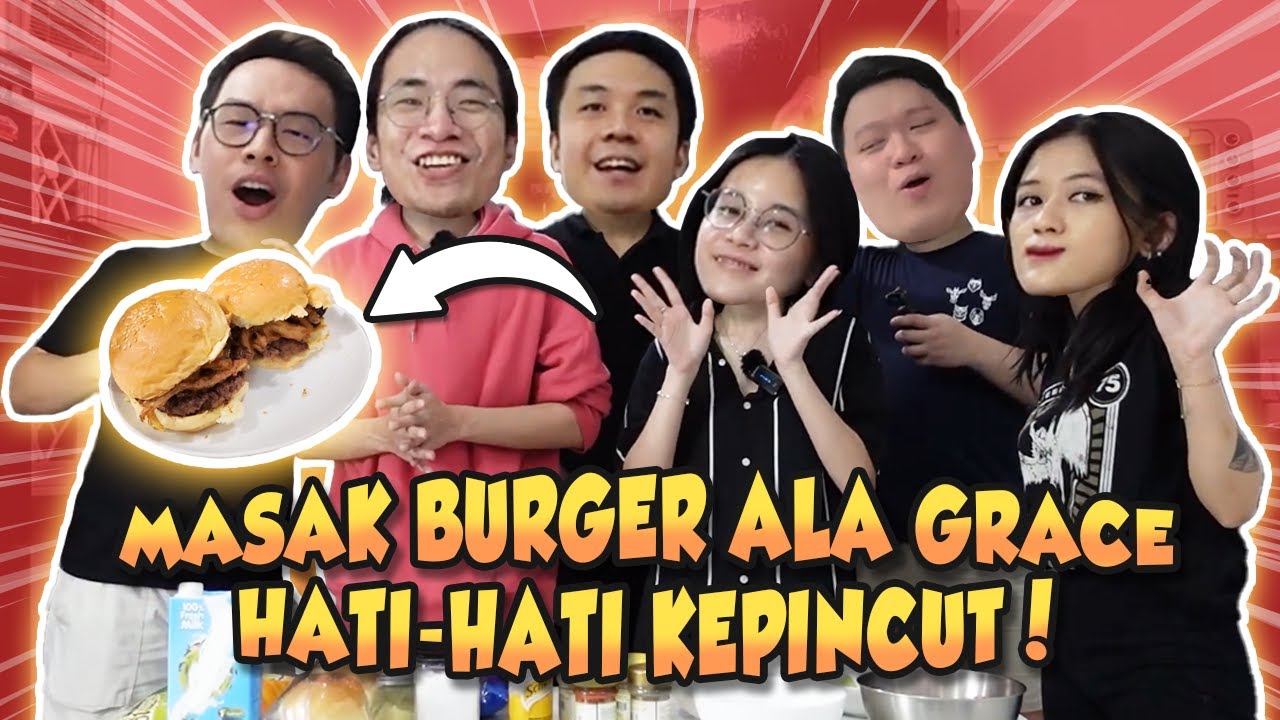 CUCURUTUT MEMASAK BURGER MERAYAKAN ANNIVERSARY KE-4!
