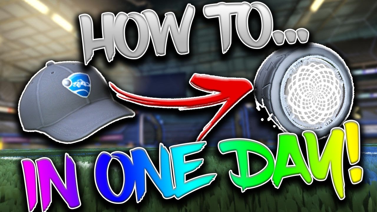 NOTHING TO SOMETHING IN A DAY TUTORIAL (ROCKET LEAGUE) TIPS AND TRICKS 2017