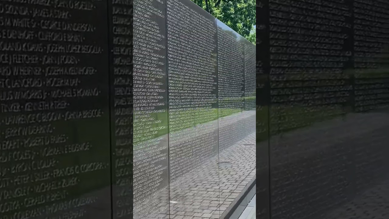 Vietnam Veterans Memorial Wall #vietnam #history