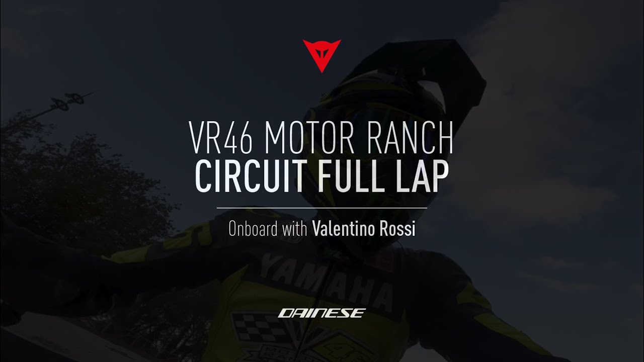 VR46 Motor Ranch circuit FULL LAP | Onboard with Valentino Rossi
