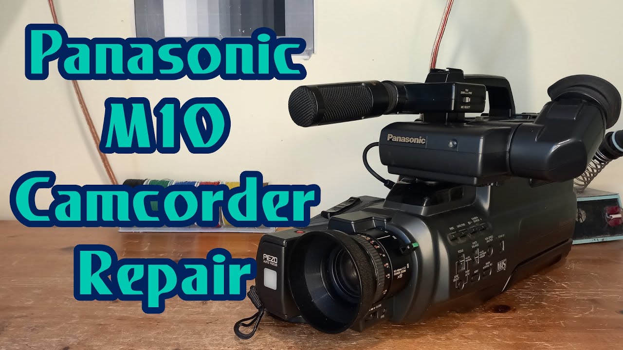 Panasonic NV M10 VHS Camcorder No Colour Buzzing Noise Repair