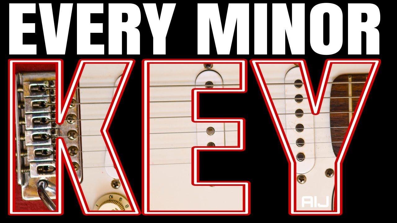 Circle of Fifths Backing Track - 12 minor keys in 8 Minutes