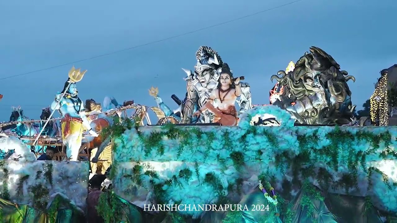 Gonikoppal Dasara 2024 | Namma dasara samithi harishchandrapura gonikoppal 2024 Mantapa