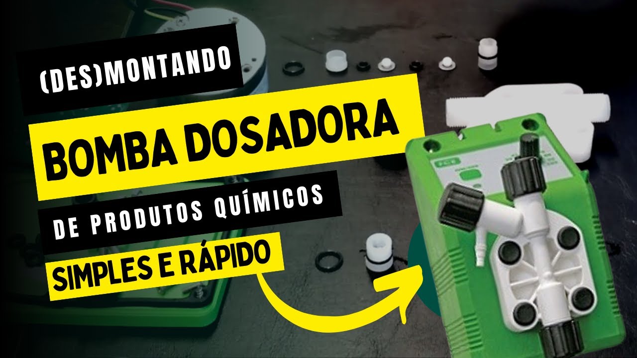 Como DESMONTAR/MONTAR a bomba dosadora FCE