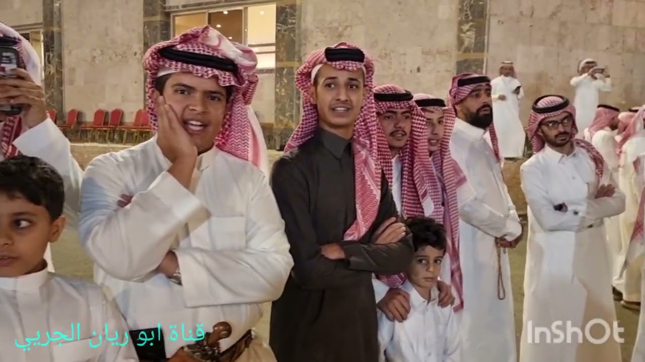 الشاعر علي مزهر في ترحيبة قبيلة آل إم جلال وأهل امشرف بضيفان عبدالله  احمد بن سعيد بن عامر في زواجه