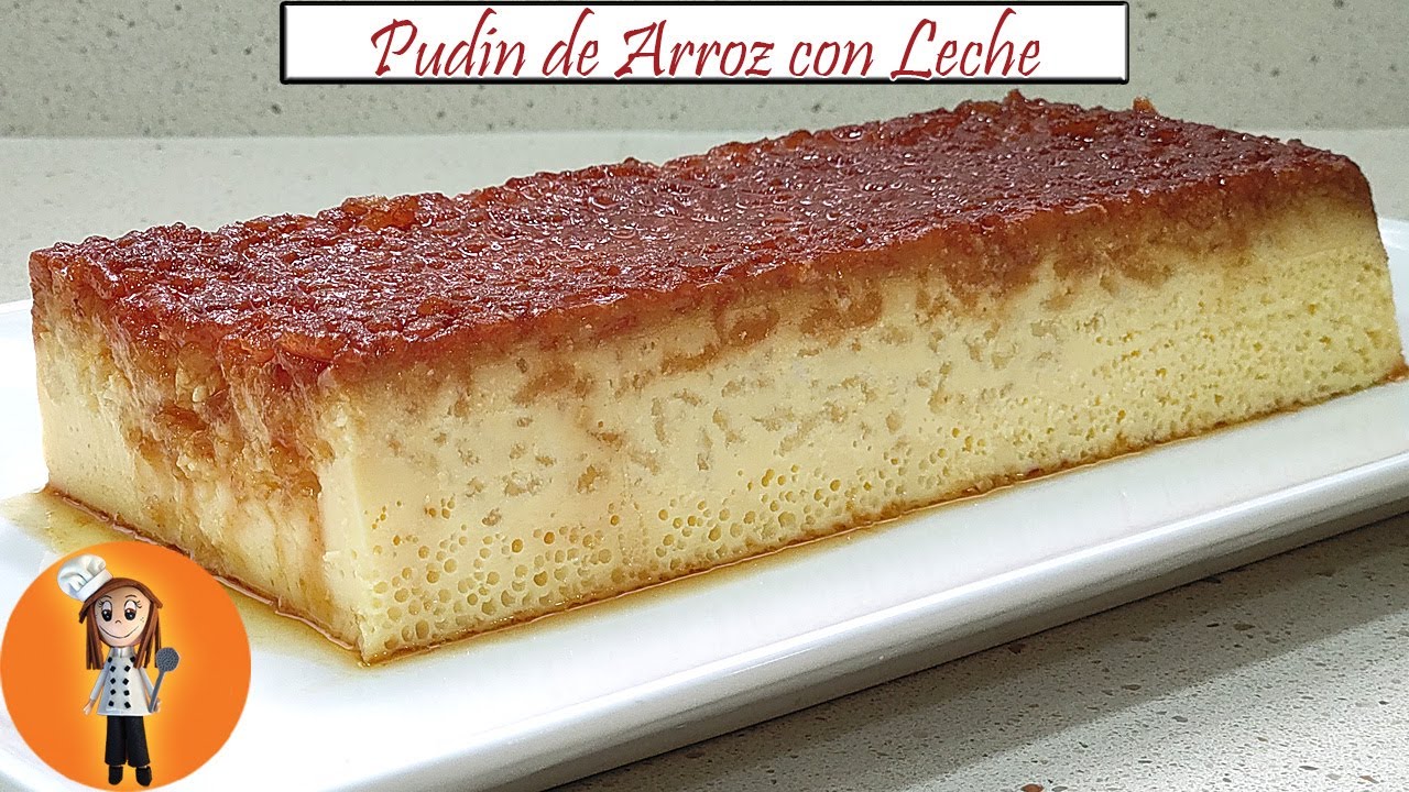 Pudin de Arroz con Leche | Receta de Cocina en Familia