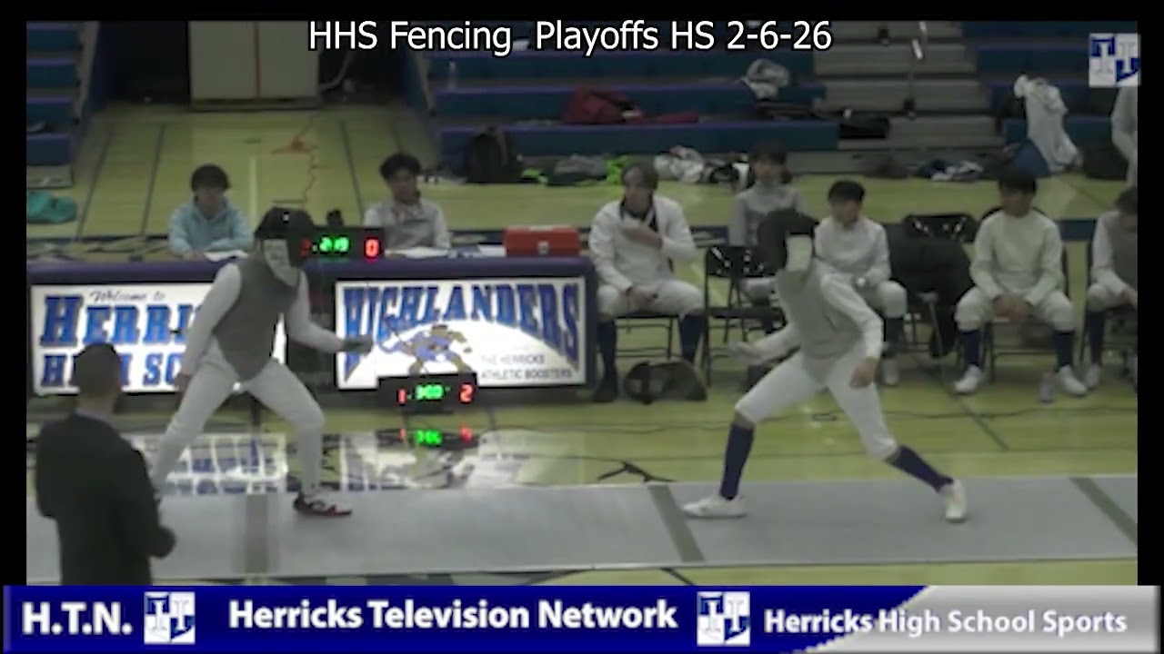 Herricks High School's Fencing Playoffs 2-6-26