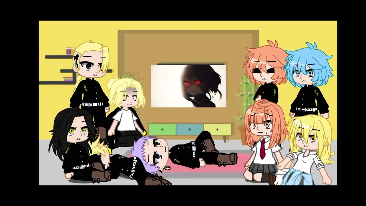 Tokyo revengers react a rap Minha determinação (Takemichi as Chara e Chifuyu as Sans)