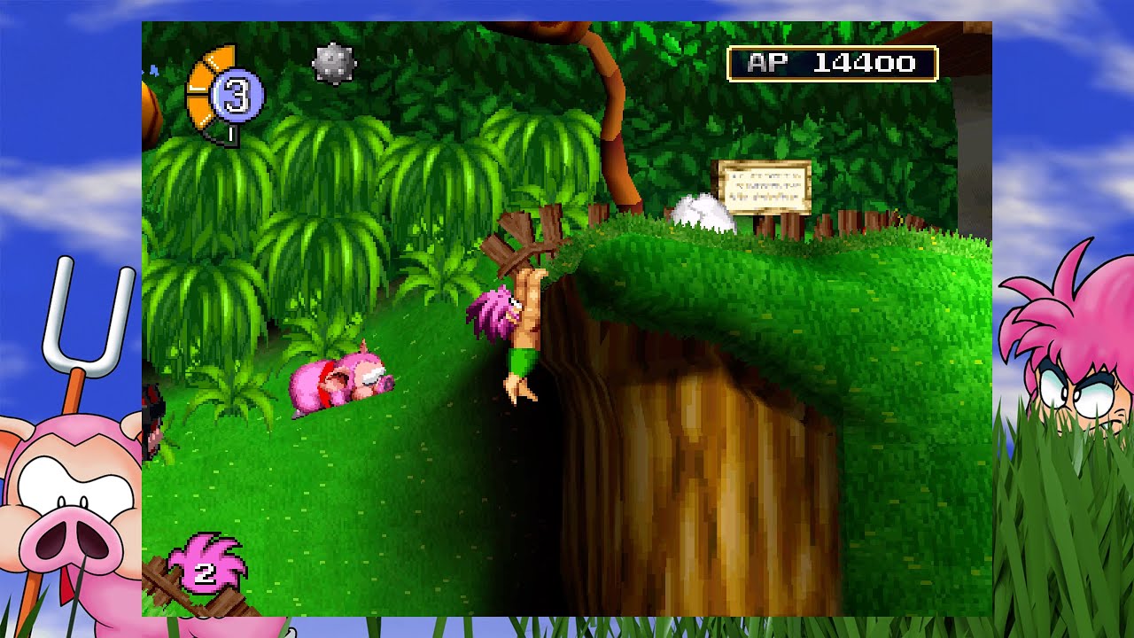 Tomba! Special Edition Gameplay 🐖 PS5 - Classic platformer