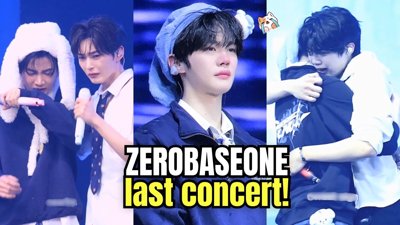 All moments from ZEROBASEONE’s last concert as a full nine member group!
